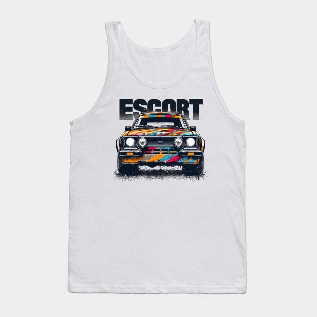 Ford Escort Tank Top by Vehicles-Art